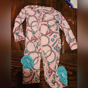 Posh Peanut Zippy Tennis Pjs 12-18 Month
